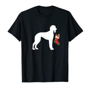 Saluki Christmas Stocking Stuffer Dog T-Shirt