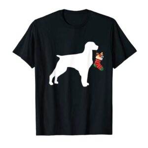 Brittany Christmas Stocking Stuffer Dog T-Shirt