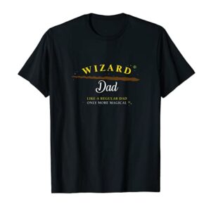 Wizard Dad Shirt, Funny Cute Magical Gift