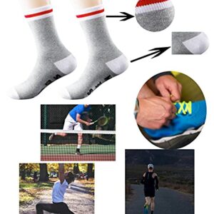 TSOTMO 2 Pairs Golfing Gift I'D Rather Be Golfing Socks For Men Golf Lovers Gift Novelty Crew Socks Gifts For Father’s Day (Golfing Grey)