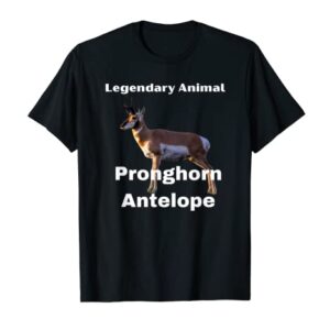 Legendary Animal Pronghorn Antelope T-Shirt