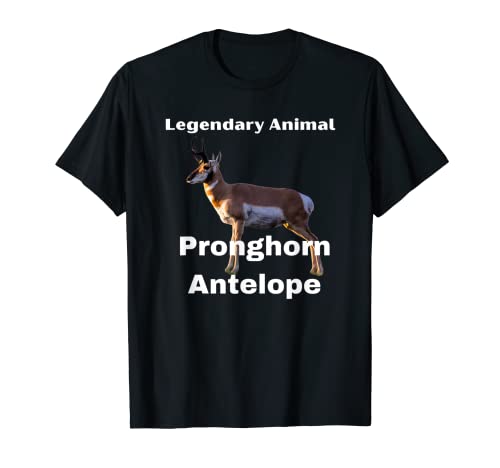 Legendary Animal Pronghorn Antelope T-Shirt