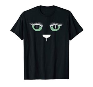 kitty art for cat lover girl christmas stocking stuffer gift t-shirt