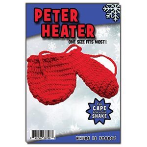 gears out peter heater knit wiener warmer – willy warmer – funny gifts for men – gag gift for men – naughty gifts – silly stocking stuffer for men