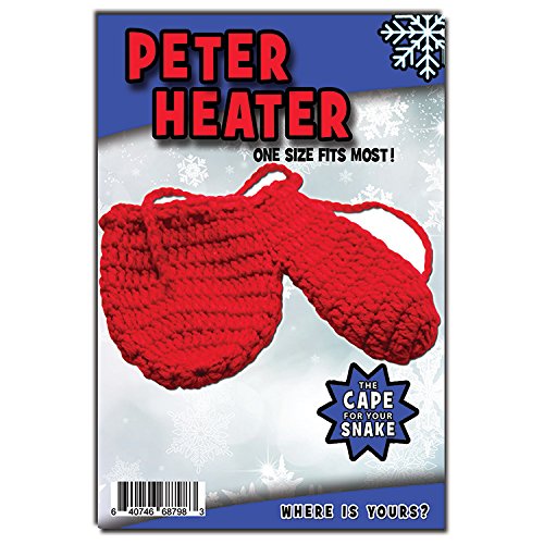 Gears Out Peter Heater Knit Wiener Warmer - Willy Warmer - Funny Gifts for Men - Gag Gift for Men - Naughty Gifts - Silly Stocking Stuffer for Men