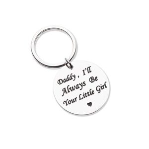 father’s day gifts from daughter gift for dad keychain daddy stepfather gift from stepdaughter girls wife for birthday valentine’s day christmas gift for big daddy stepdad men key ring jewelry present
