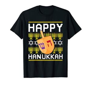 hanukkah dreidle – jewish gift ideas stocking stuffers t-shirt