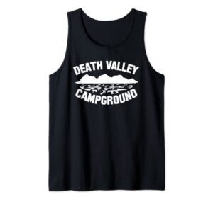 death valley campground fun stocking stuffer gift for girls tank top