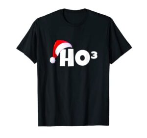 christmas santa hohoho math & physics joke | boys & mens t-shirt