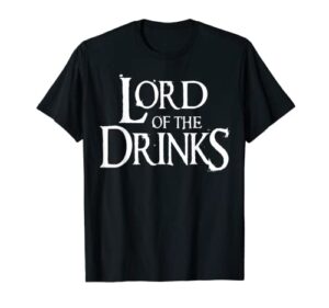 lord of the drinks t-shirt