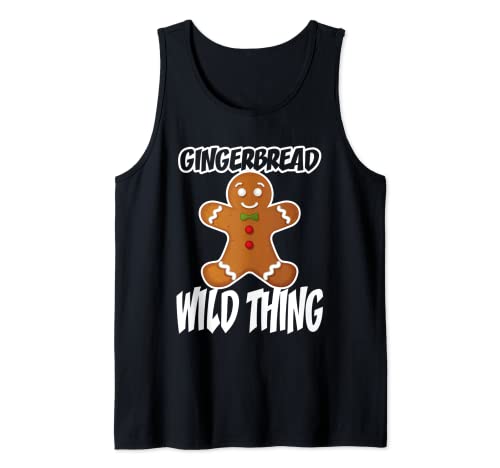 Gingerbread Wild Thing Christmas Stocking Stuffer Tank Top
