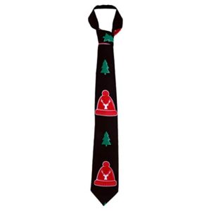 veemoon mens tie christmas tie printed tie christmas tie universal tie festive printing tie stocking stuffers chapstick