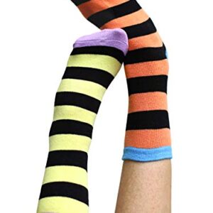 Set of 3 Kooky Stripes Ankle Socks, size 10-110