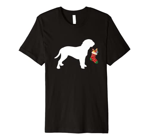 Dogue de Bordeaux Christmas Stocking Stuffer Dog Premium T-Shirt