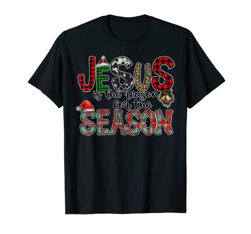 Christian Jesus The Reason Christmas Stocking Stuffer Pajama T-Shirt