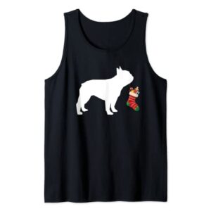 Bulldog Christmas Stocking Stuffer Dog Tank Top