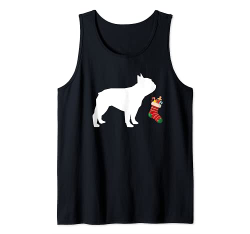 Bulldog Christmas Stocking Stuffer Dog Tank Top