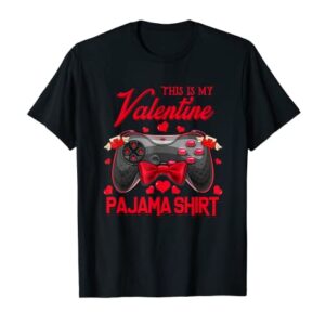 This Is My Valentine Matching Family Gaming Gamer Boy T-Shirt