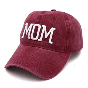 mom hats for women funny birthday gifts embroidered baseball caps for women mothers mommy mom