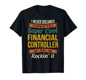 financial controller gifts – funny appreciation t-shirt