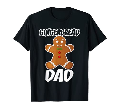 Gingerbread Dad Christmas Stocking Stuffer T-Shirt