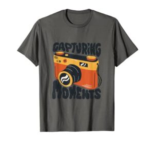 vintage camera photographer t-shirt
