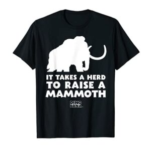 Dino Dana: White Mammoth Shirt