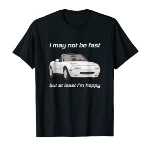 I May Not Be Fast But At Least I’m Happy Retro Costumed T-Shirt