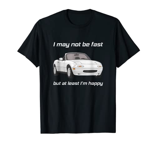 I May Not Be Fast But At Least I’m Happy Retro Costumed T-Shirt