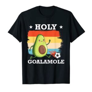 Holy Goalamole | Retro Soccer Kids Avocado T-Shirt