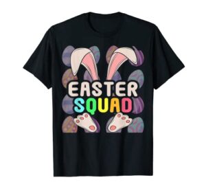 easter squad funny egg hunting family matching gift t-shirt