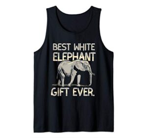 worst white elephant gift funny christmas tank top