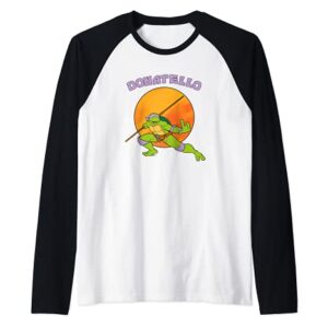 Mademark x Teenage Mutant Ninja Turtles - Donatello Standing Ready Raglan Baseball Tee