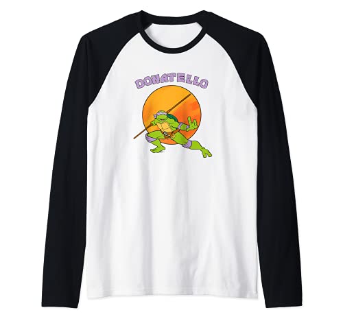 Mademark x Teenage Mutant Ninja Turtles - Donatello Standing Ready Raglan Baseball Tee