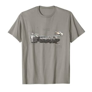 Bird on Long Lens Camera Photography Bird Photographer T-Shirt