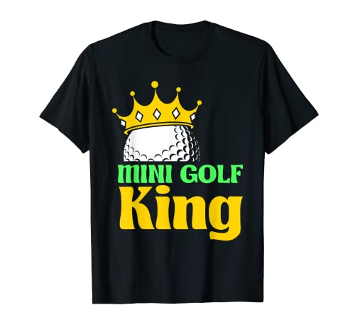 Mini Golf King Funny Mini Golf Player T-Shirt