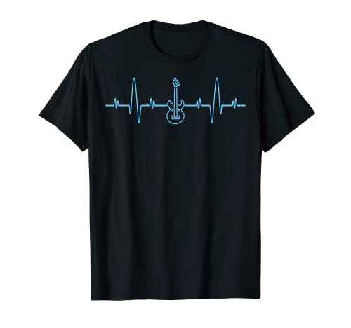 Acoustic Guitar Heartbeat shirt - Musician Guitarist Gifts T-Shirt