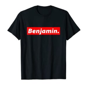 Benjamin Costume Streetwear For Ben Friend Named Benjamin T-Shirt