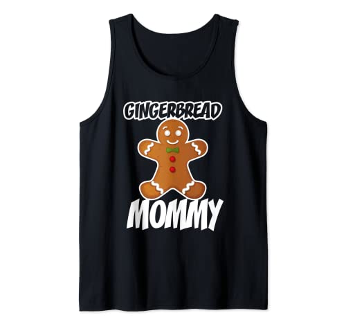 Gingerbread Mommy Christmas Stocking Stuffer Tank Top