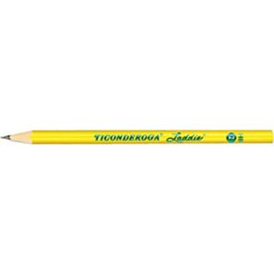 Dixon® Ticonderoga® Laddie Elementary Pencils, Without Eraser, Pack Of 12 Pencils