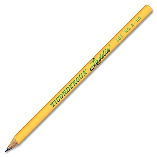 Dixon® Ticonderoga® Laddie Elementary Pencils, Without Eraser, Pack Of 12 Pencils