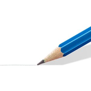 STAEDTLER Mars Lumograph 2H Graphite Art Drawing Pencil, Medium Hard, Break-Resistant Bonded Lead, 12 Pack, 100-2H