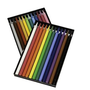 Koh-I-Noor Progresso Woodless Colored 24-Pencil Set, Assorted Colored Pencils (FA8758.24)