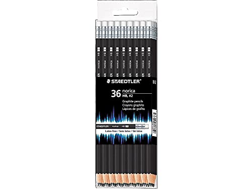 Staedtler Norica #2 HB Woodcased Pencils Black 36/Pack (1, A)