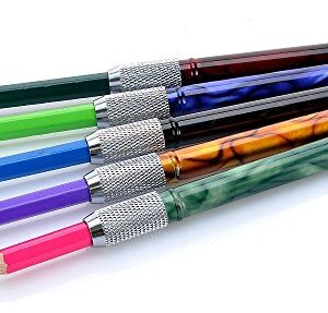 Art-n-Fly Pencil Extenders Set of 5 Pencil Lengthener for Color Pencils