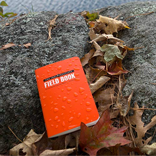 Elan Publishing Company The Indestructible, Waterproof, Tearproof, Weatherproof Field Notebook - 3.5"x5.5" - Combo Colors - Lined Memo Book - Pack of 4