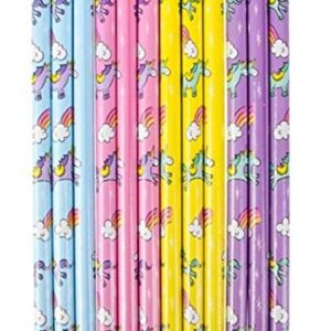 24 Unicorn Pencils- Great For Classrooms, School Supplies, And Party Favors