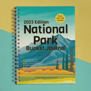 2023 national park bucket journal – perfect travel journal, adventure book, camping journal, and trip planner – gift for outdoor summer vacation road trips – includes new river gorge park