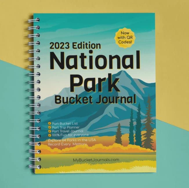 2023 National Park Bucket Journal - Perfect Travel Journal, Adventure Book, Camping Journal, and Trip Planner - Gift for Outdoor Summer Vacation Road Trips - Includes New River Gorge Park