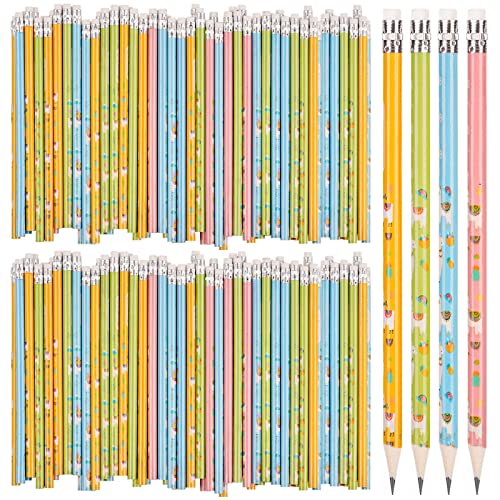 200 Pieces Llama Cactus Pencils Fun Pencil with Erasers for Children or Students as Great Party Favor,Reward and Novelty Gifts (200)